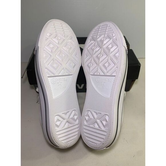 Converse White Low-Top Athletic Shoes - Picture 4 of 5